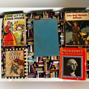 Vintage books set of 5